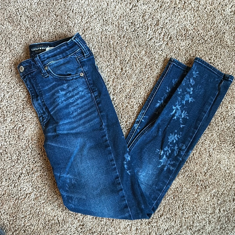 Lucky Brand Bridgette Skinny Jeans size 0